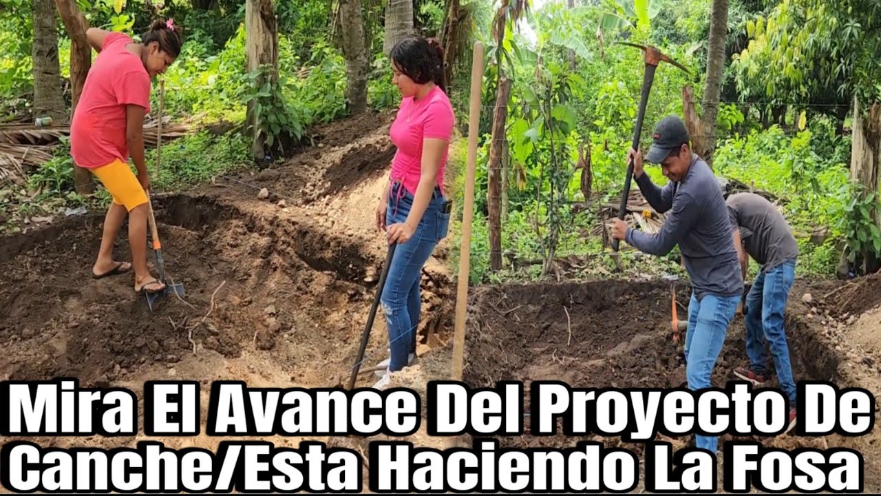 Canche Sola Empezó Hacer La Fosa Mira El Gran Avance/Mando A La M* A Fer