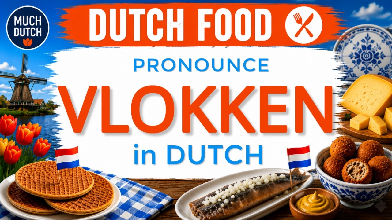 Learn How To Say VLOKKEN in Dutch in Seconds!