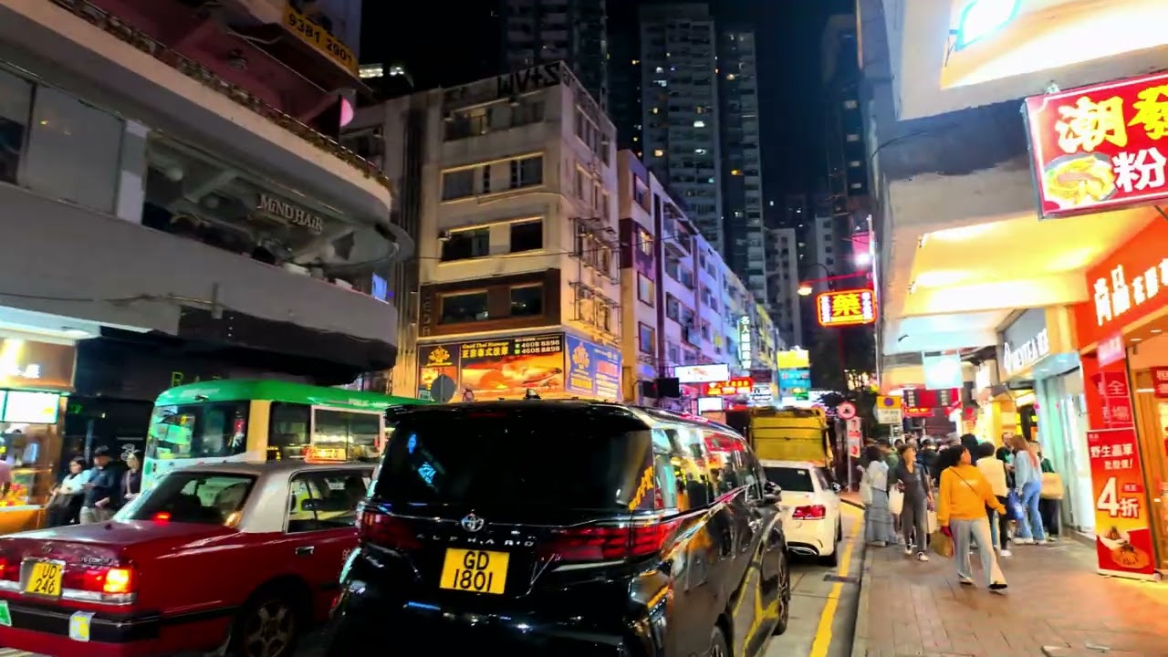 Causeway Bay Hong Kong Walk (4K HDR)