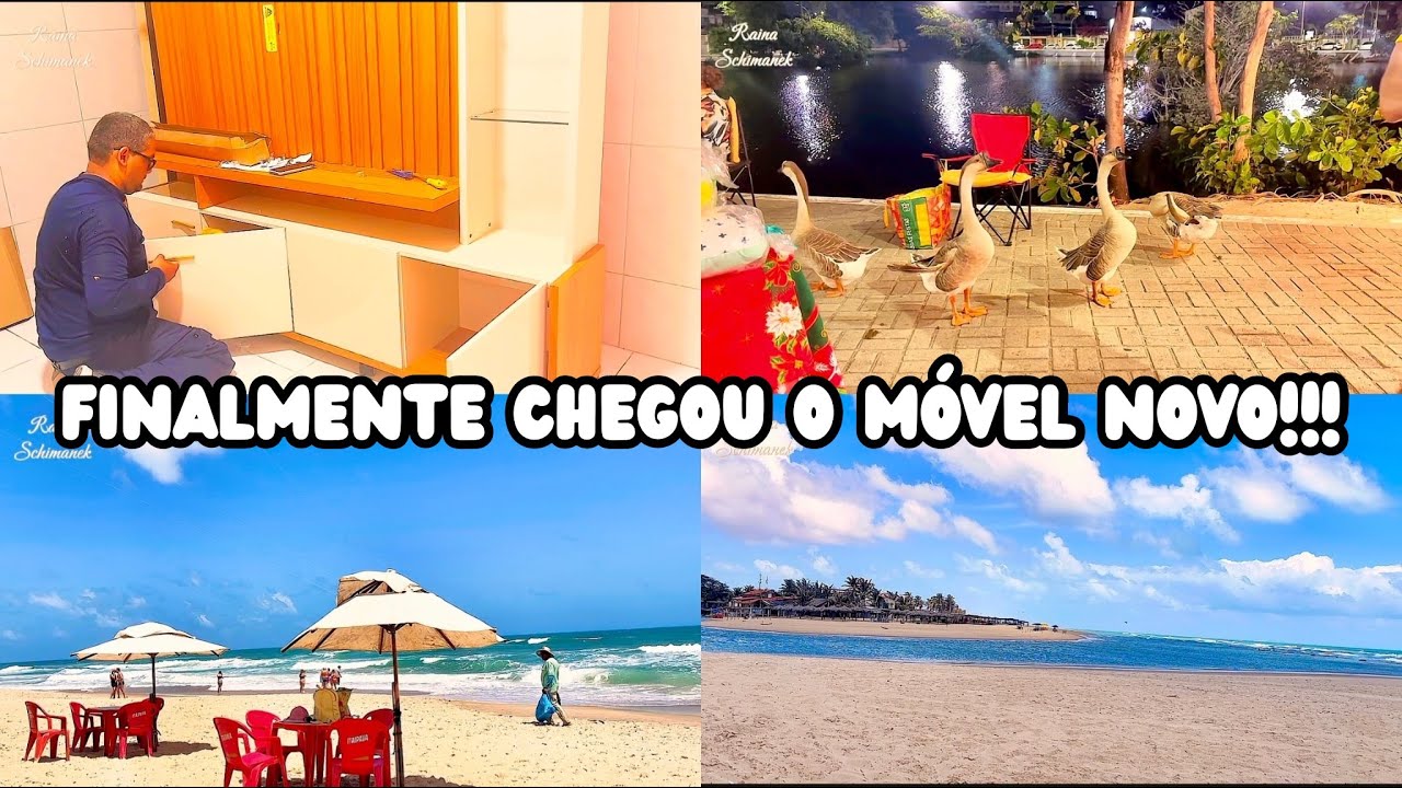 Chegou o Móvel Novo + Dia de Praia e diversão 🏖️