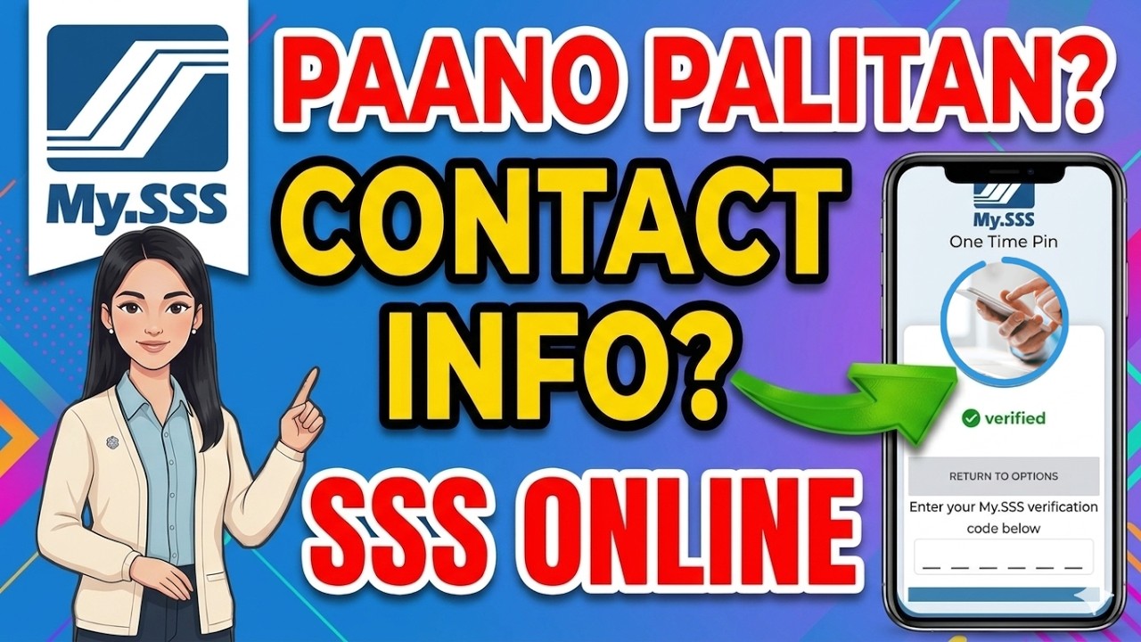 How to Change Contact Information in SSS Online | SSS Change Phone Number 2026