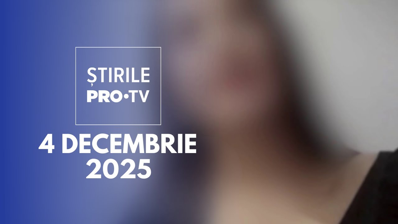 Știrile PRO TV - 4 Decembrie 2025 | Acuzat că și-a ucis iubita, 23 de ani după gratii