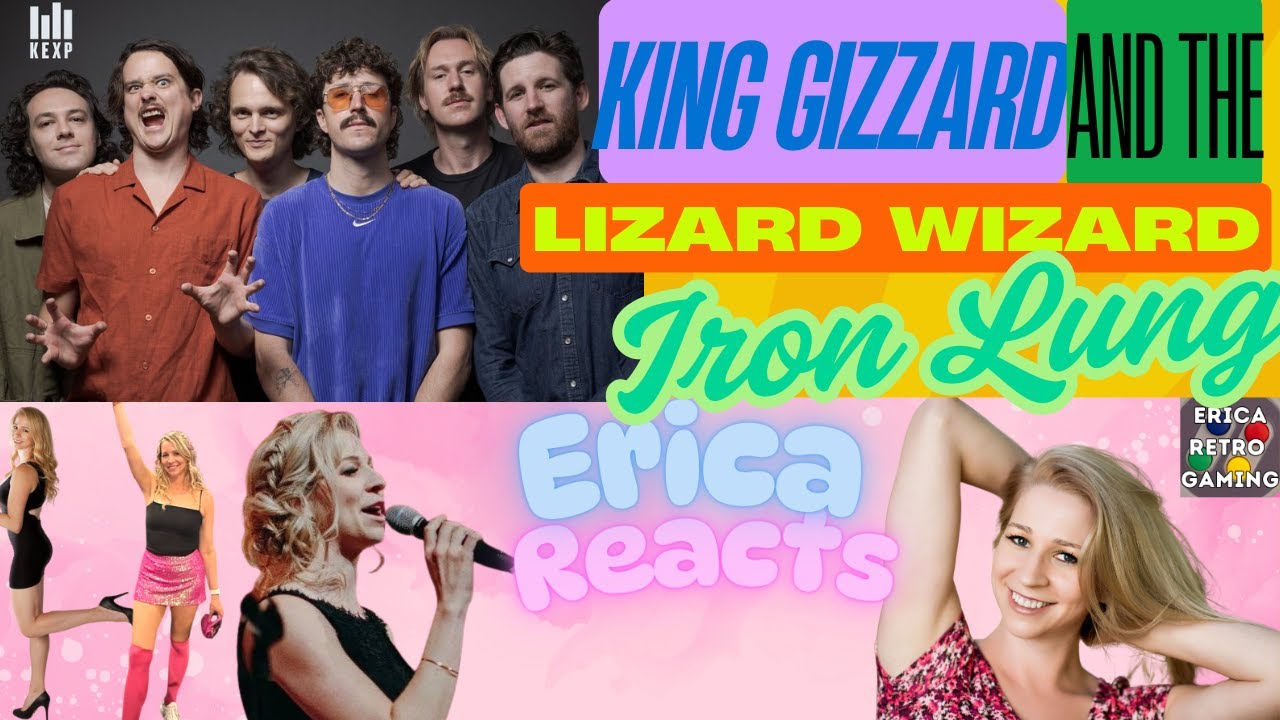 Erica Reacts - King Gizzard and the Lizard Wizard - Iron Lung KEXP