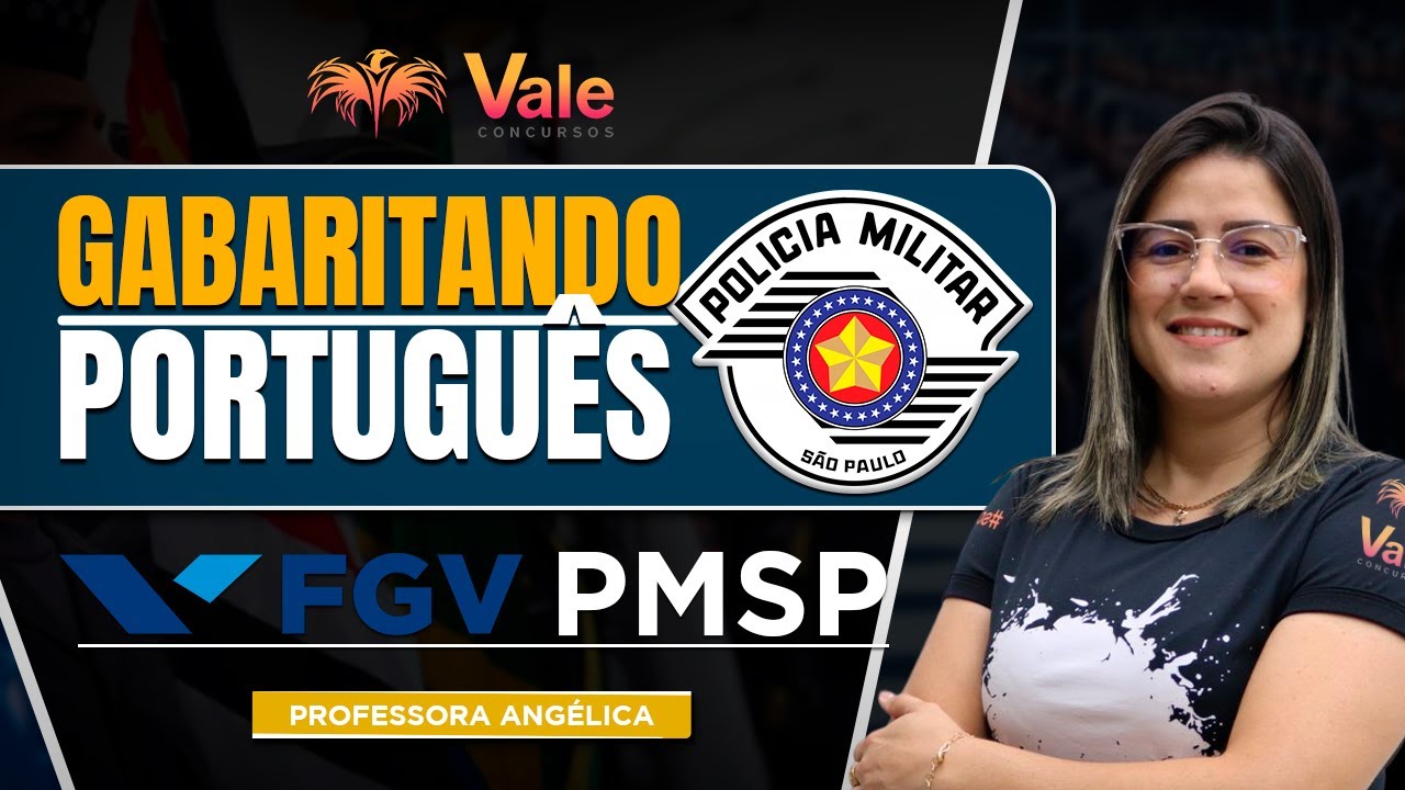 Questões FGV - Português para PMSP | Prof.  Angélica