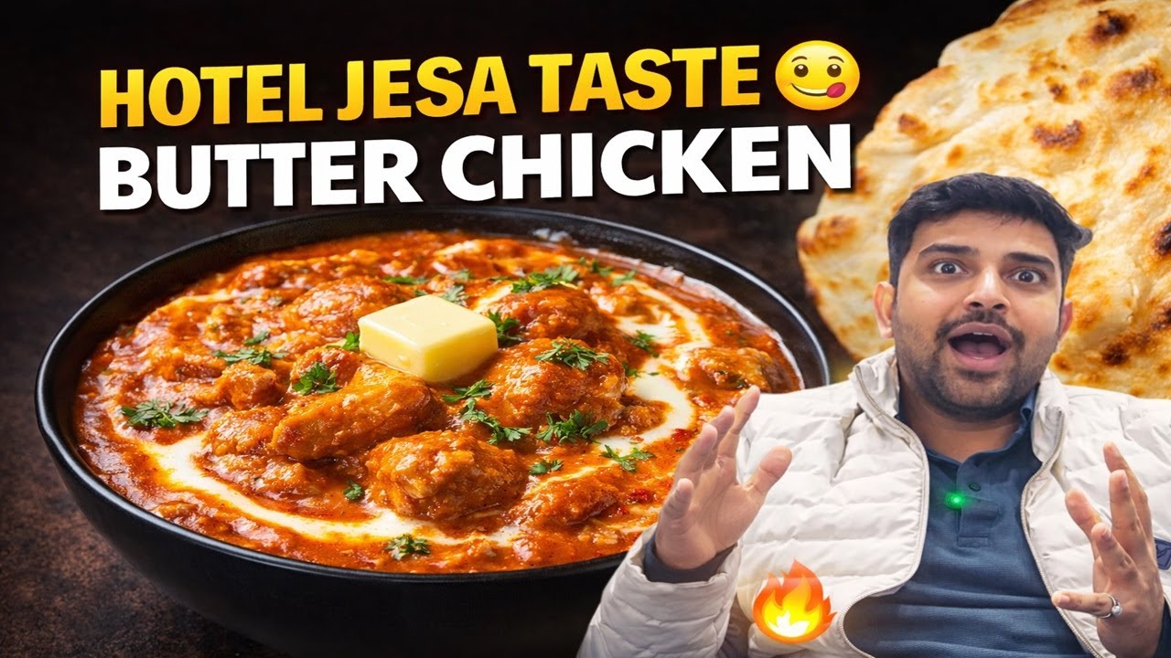 Butter Chicken Recipe 😍 | Restaurant Style Butter Chicken at Home | Easy & Creamy