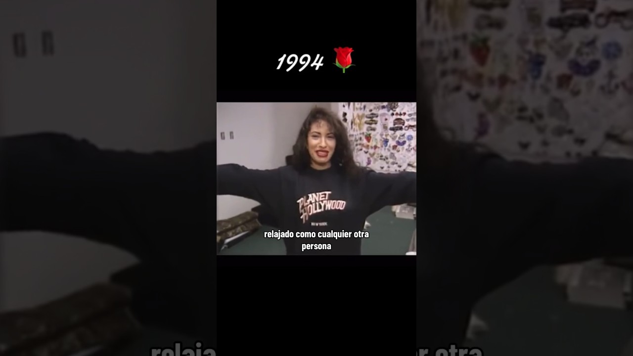 Selena Quintanilla at her boutique in 1994 