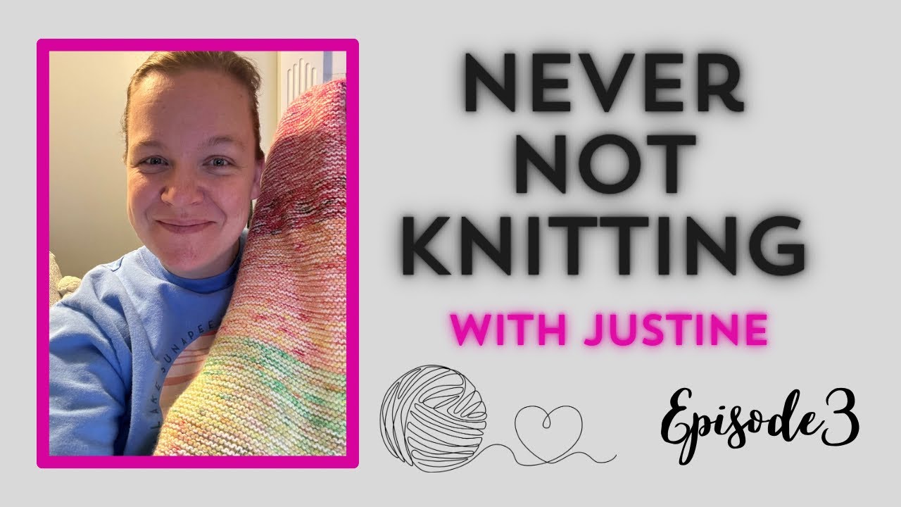 Never Not Knitting / Ep. 3 / WiP update, a new cast on and a day at the yarn shop