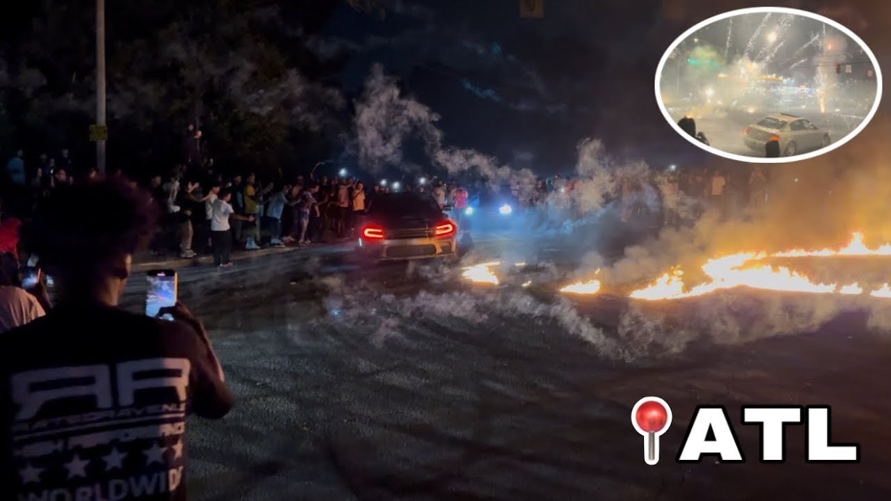 4th Of July In Atlanta Got WILDD !!! Insane Street Takeover
