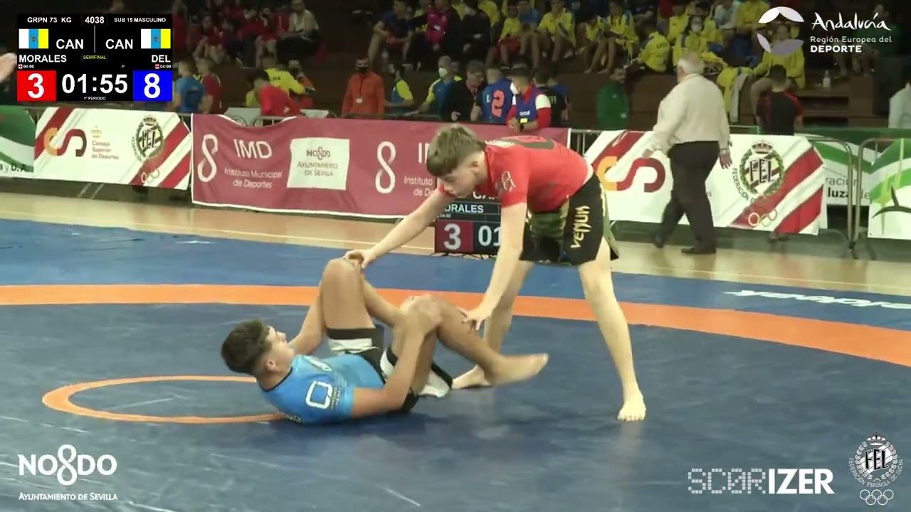 1/2 Final GRAPPLING 73Kg: MORALES RAMOS, CARLOS (CAN) DEL ROSARIO, YAREY (CAN)