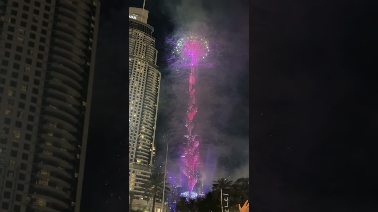 New year eve in Dubai 