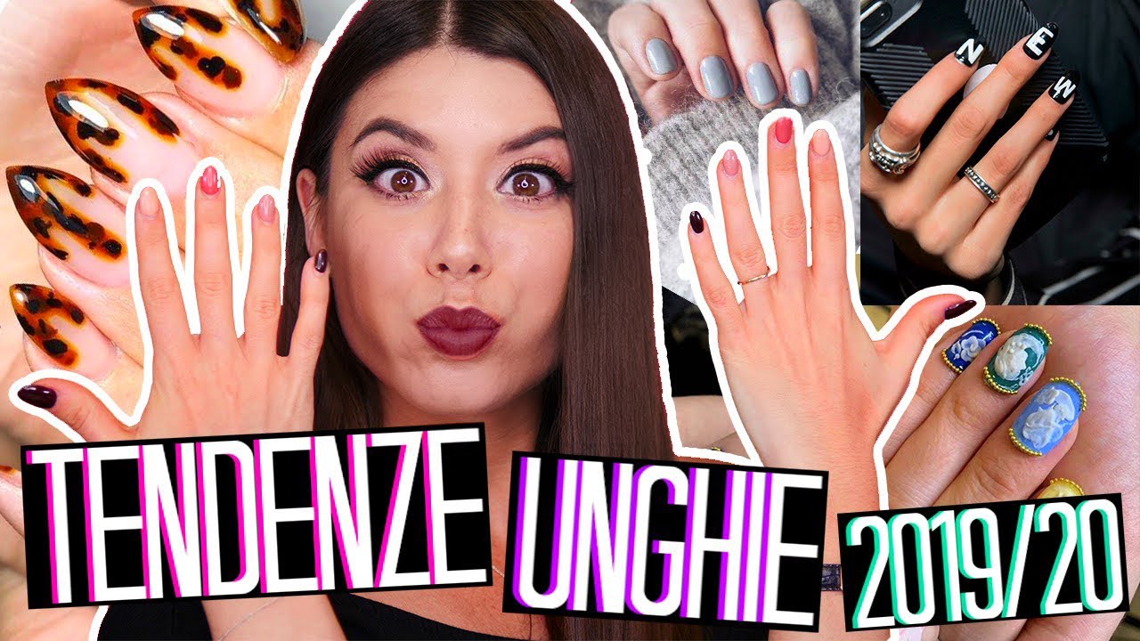 10 NAIL TRENDS 2020 💅🏻 TENDENZE UNGHIE 2019/2020 CHE DEVI PROVARE!!! | Adriana Spink