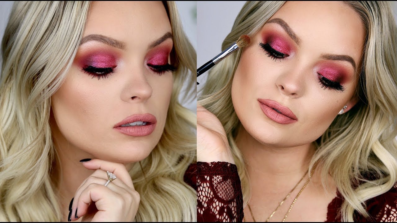 SMOKEY CRANBERRY FALL MAKEUP TUTORIAL - Modern Renaissance Palette