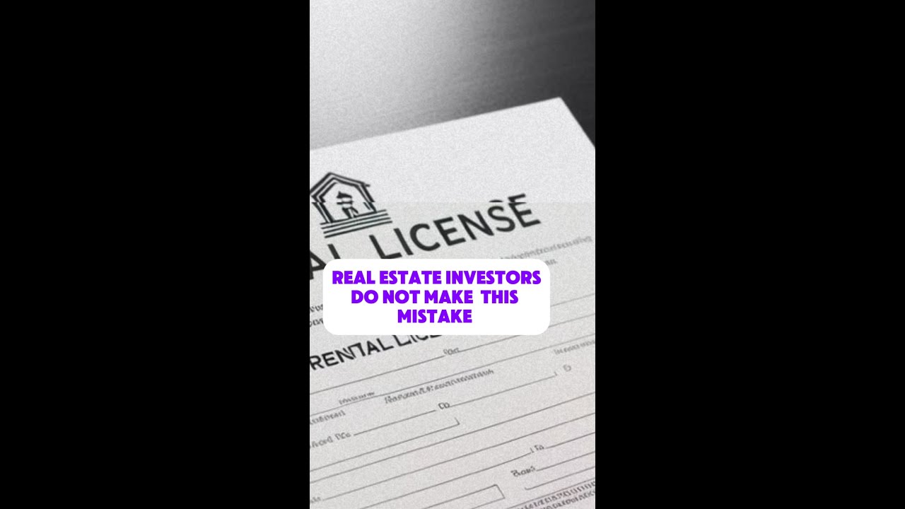 Avoid This Costly Rental License Mistake! 