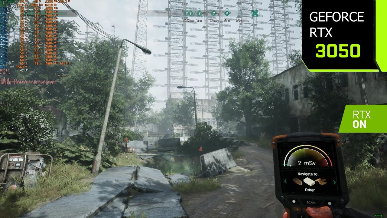 Chernobylite Enhanced Edition | RTX 3050 OC 1080p DLSS 2.4 Quality | Ray Tracing High | i7 10700F