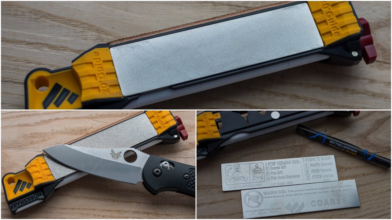 Обзор точилки Work Sharp GUIDED FIELD SHARPENER 2.2.1