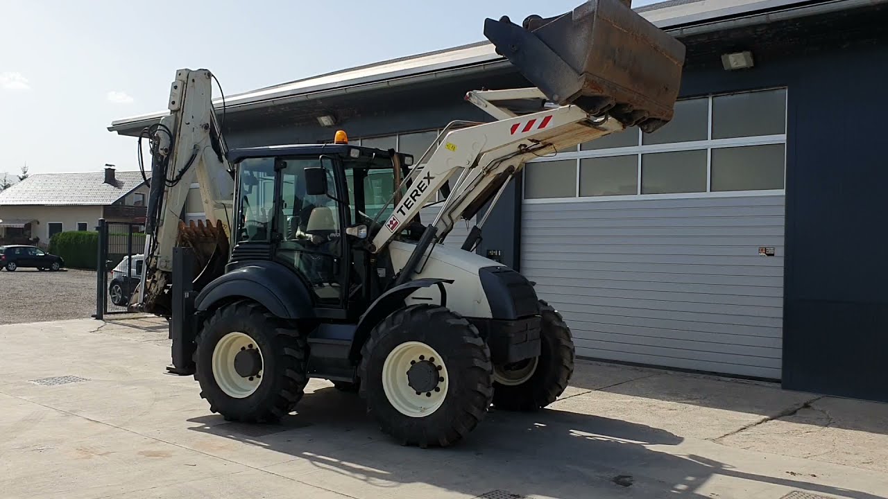 BACK HOE LOADER TEREX 980 ELITE FIS MACHINERY SLOVENIA