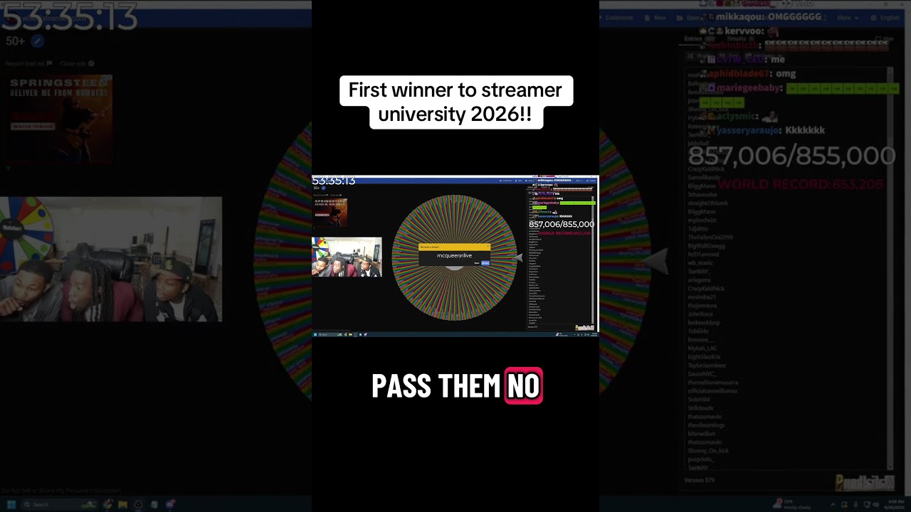 Kai announces the first winner to Streamer University 