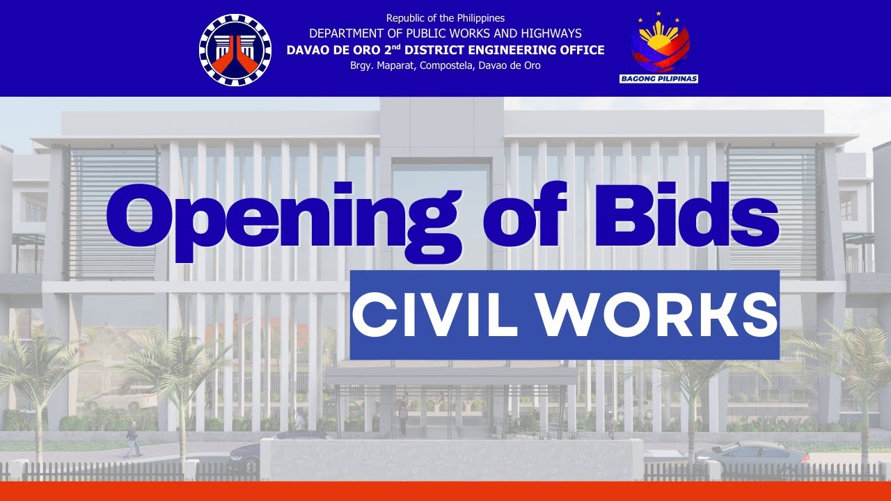 Procurement Livestream for DPWH Davao de Oro 2nd DEO Opening of Bids December 4, 2025