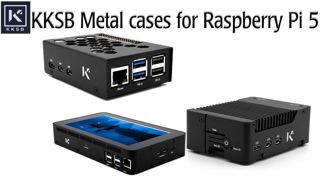 Металлические корпуса Raspberry Pi 5 KKSB