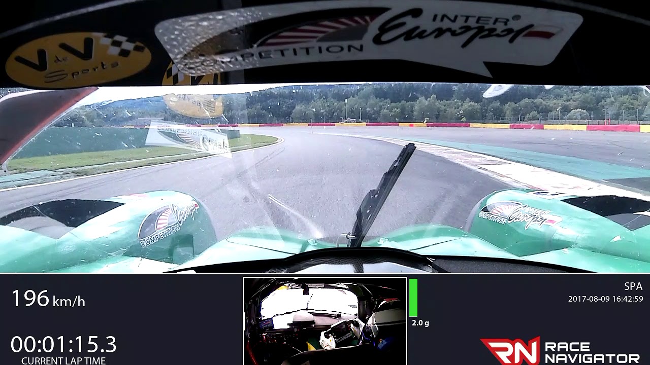 Martin Hippe - Onboard @ SPA, LIGIER JS-P3, 02:17.296
