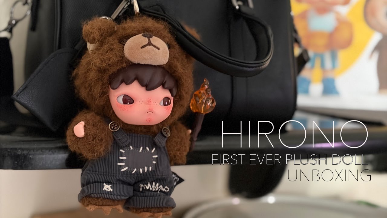 Unboxing Pop Mart Hirono: Fight for Joy Living Wild Plush Doll | My First Hirono
