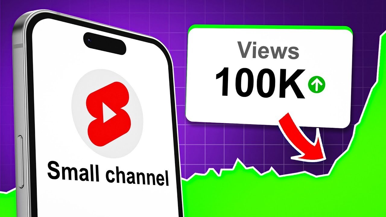 0 ➜ 100k Views as Small Channel: YouTube Shorts Strategy