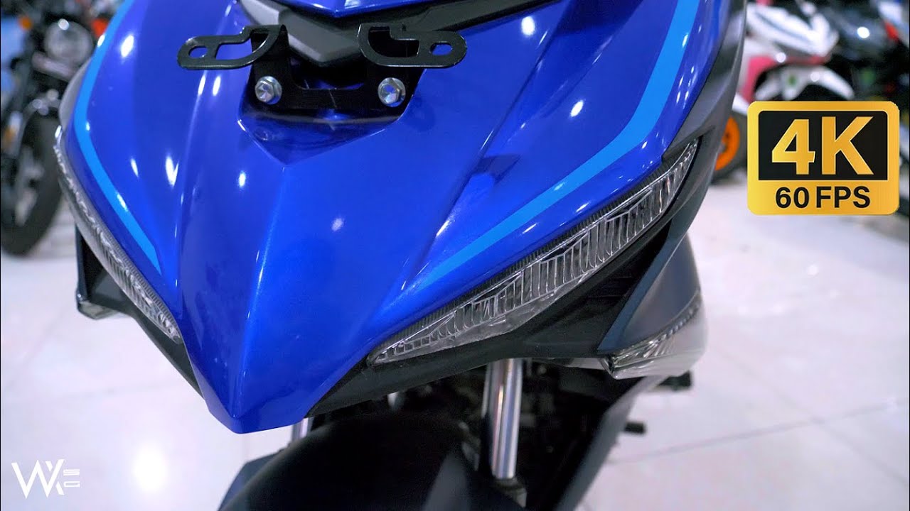 Yamaha MX King 150 Blue GP Giá 4x Chịu - Walkaround