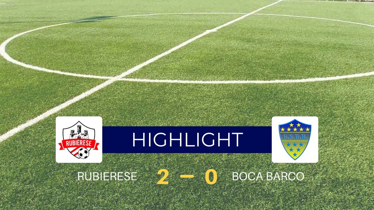 2* giornata Rubierese VS Boca Barco