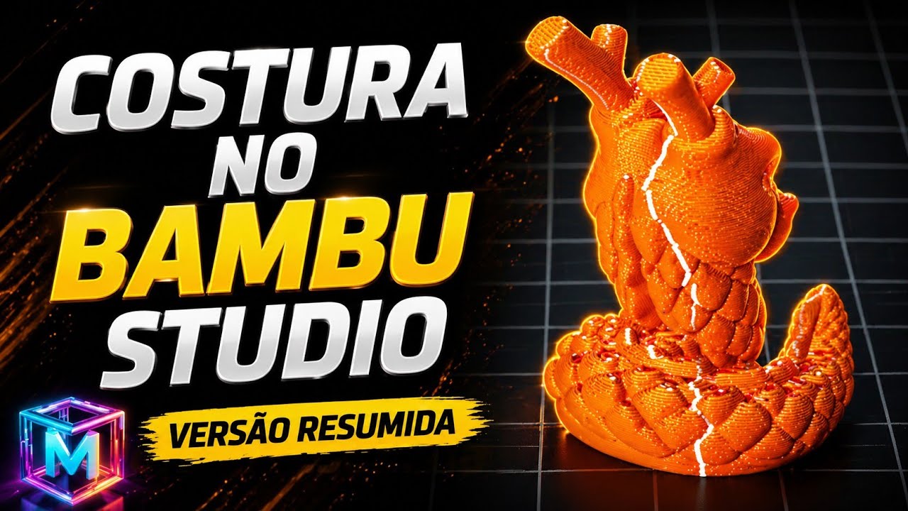 Como configurar costura no Bambu Studio - Versão Resumida