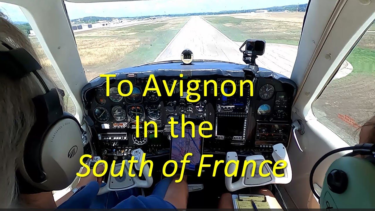 EverflyWings fly to beautiful Avignon in the South of France. Bonanza F33A