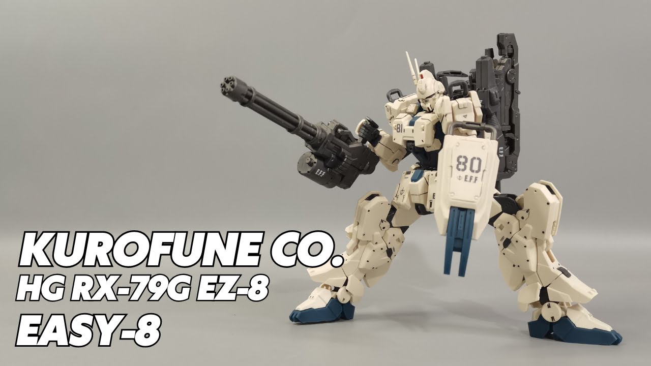 Обзор Kurofune co. HG RX-79[G] EZ-8 Easy-8
