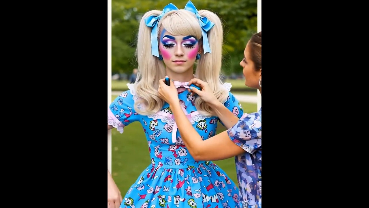 I gave a strange a quick makeover 