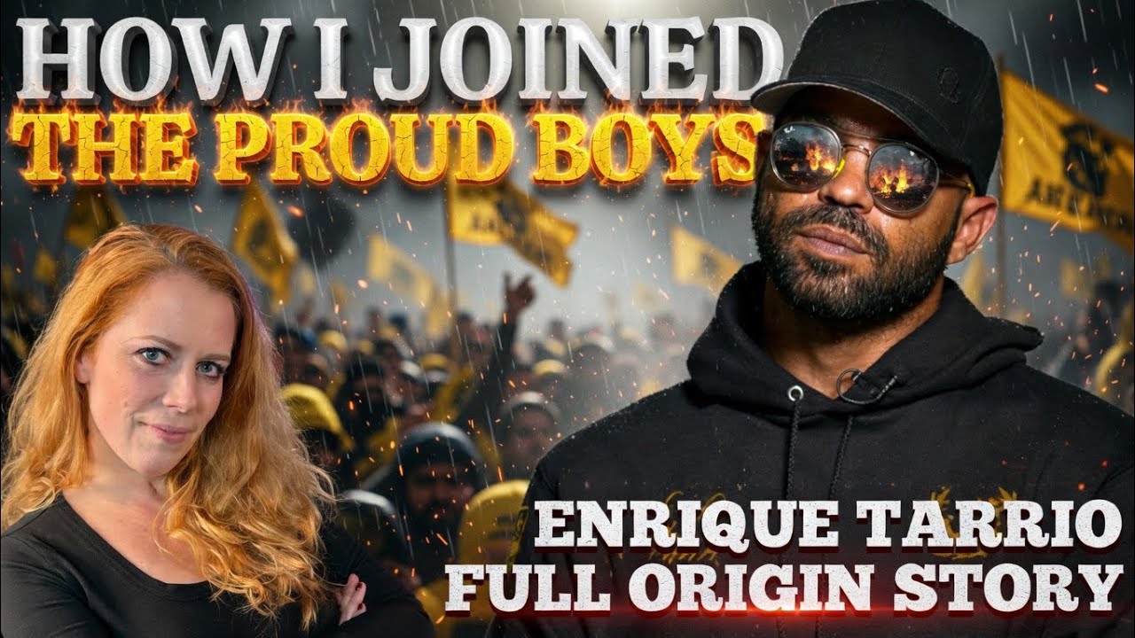 Лидер Proud Boys Энрике Таррио рассказал Крисси Мэйр всю историю своего происхождения.