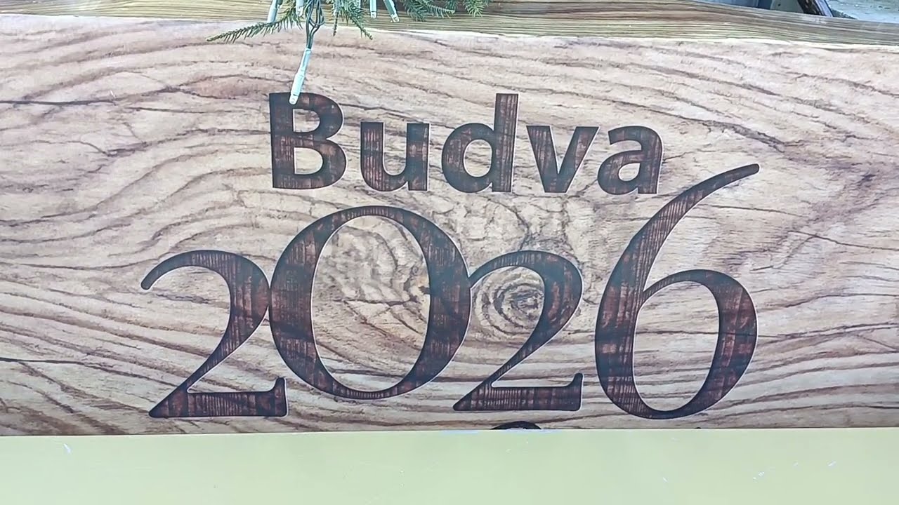 Budva Montenegro 27 Dec 25. Будва Черногория зимой. 