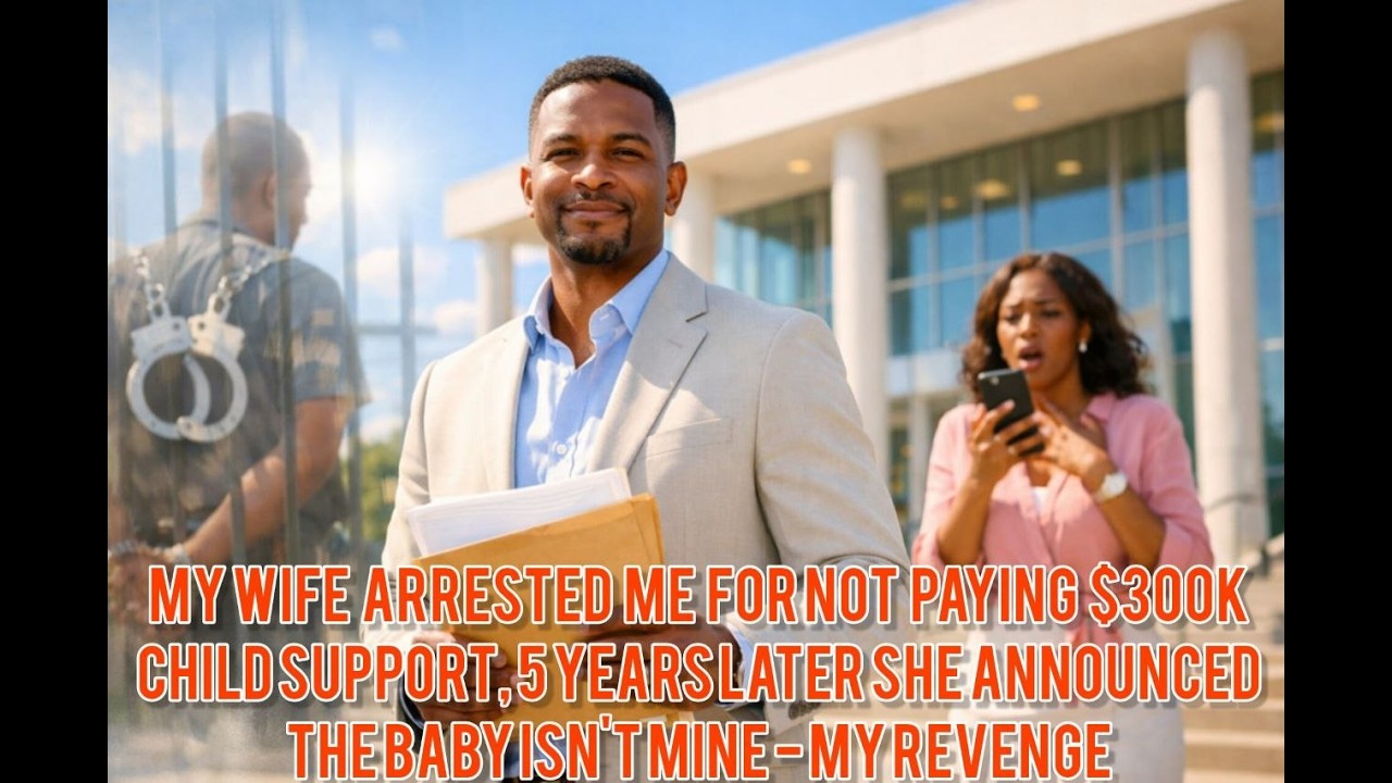 MY WIFE ARRESTED ME FOR NOT PAYING $300K CHILD SUPPORT, 5 YRSLATER SHE ANNOUNCED THE BABY ISN'T....