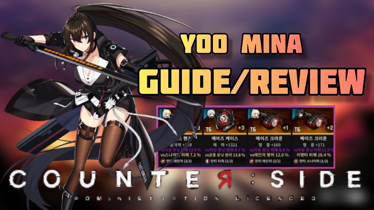 Counter:Side English - Awakened Yoo Mina Guide & Rating