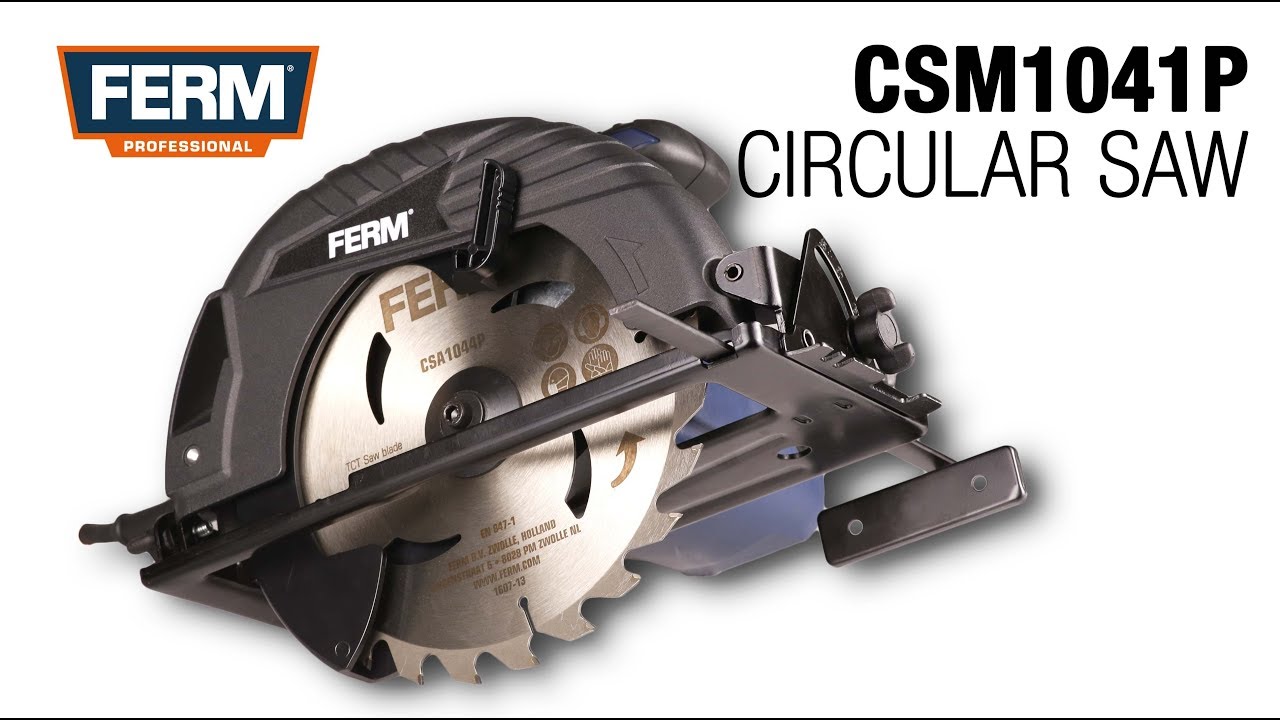 FERM CSM1041P Professional Circular Saw | 1050W | 190mm