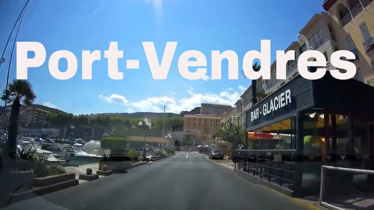 Port-Vendres 4K- Driving- French region
