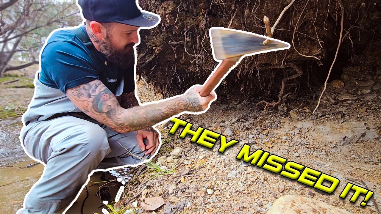 Finding Gold Where The Old Timers Stopped Mining | Virgin Pay Gravels!
