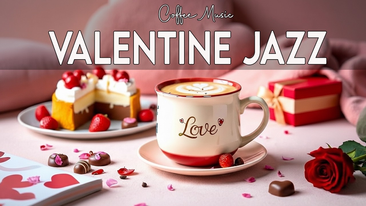 Valentine Coffee Jazz 2026 ☕ Romantic Morning Music & Bossa Nova Instrumental for Loving Moments.