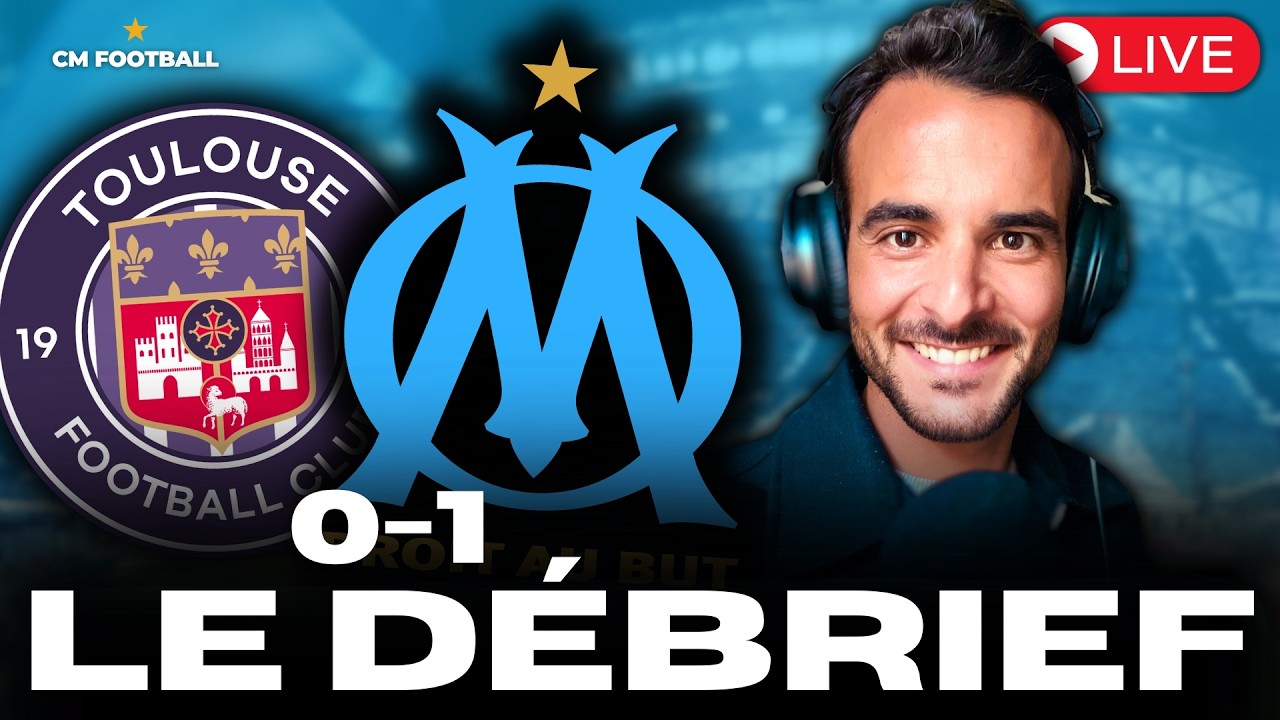 🔥 TOULOUSE - OM 0-1 : GREENWOOD OFFRE LE STRICT MINIMUM ! LE DÉBRIEF LIVE