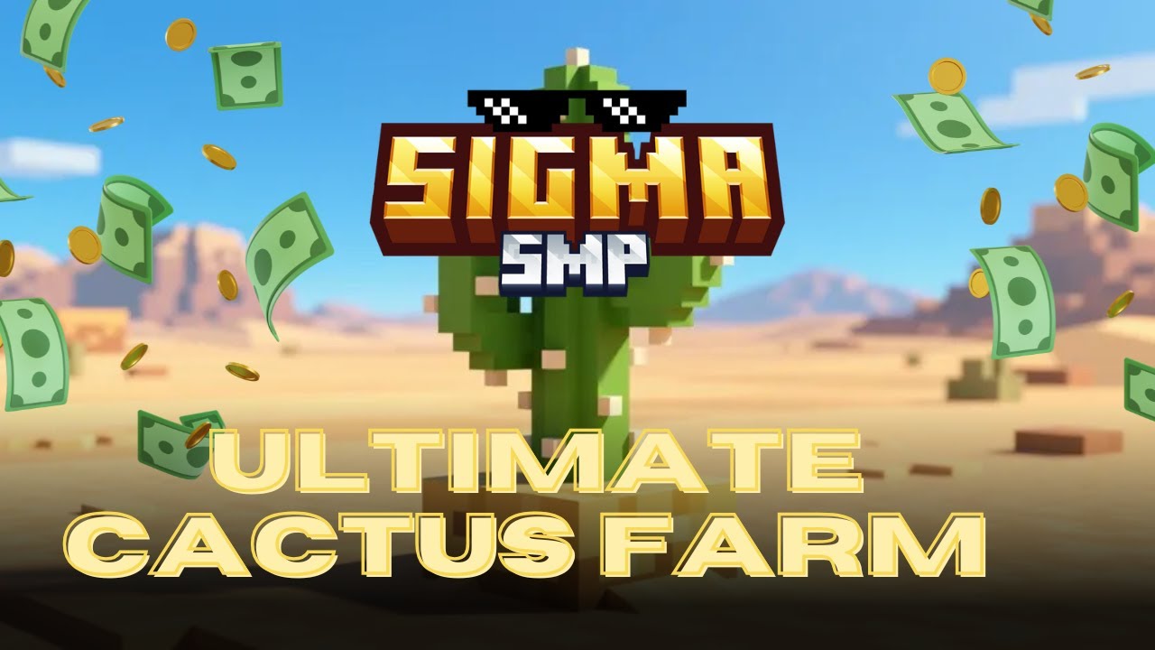 This Cactus Farm Is WAY Too OP 😈 | Sigma SMP 24/7