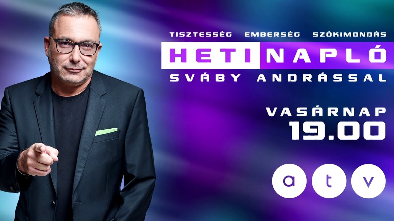 Heti Napló Sváby Andrással – Vasárnap 