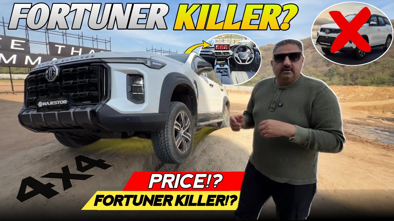 Fortuner Killer? New MG Majestor 2026 | First D+ Segment Full Size SUV | #mg #fortuner #majestor 
