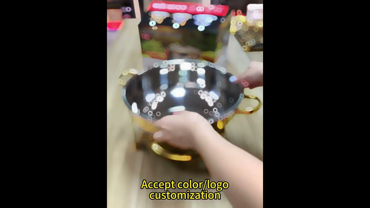 Chafing Dish Buffet Set Round Catering Warmer Server Foldable Complete Set Hotel Breakfast Brunches