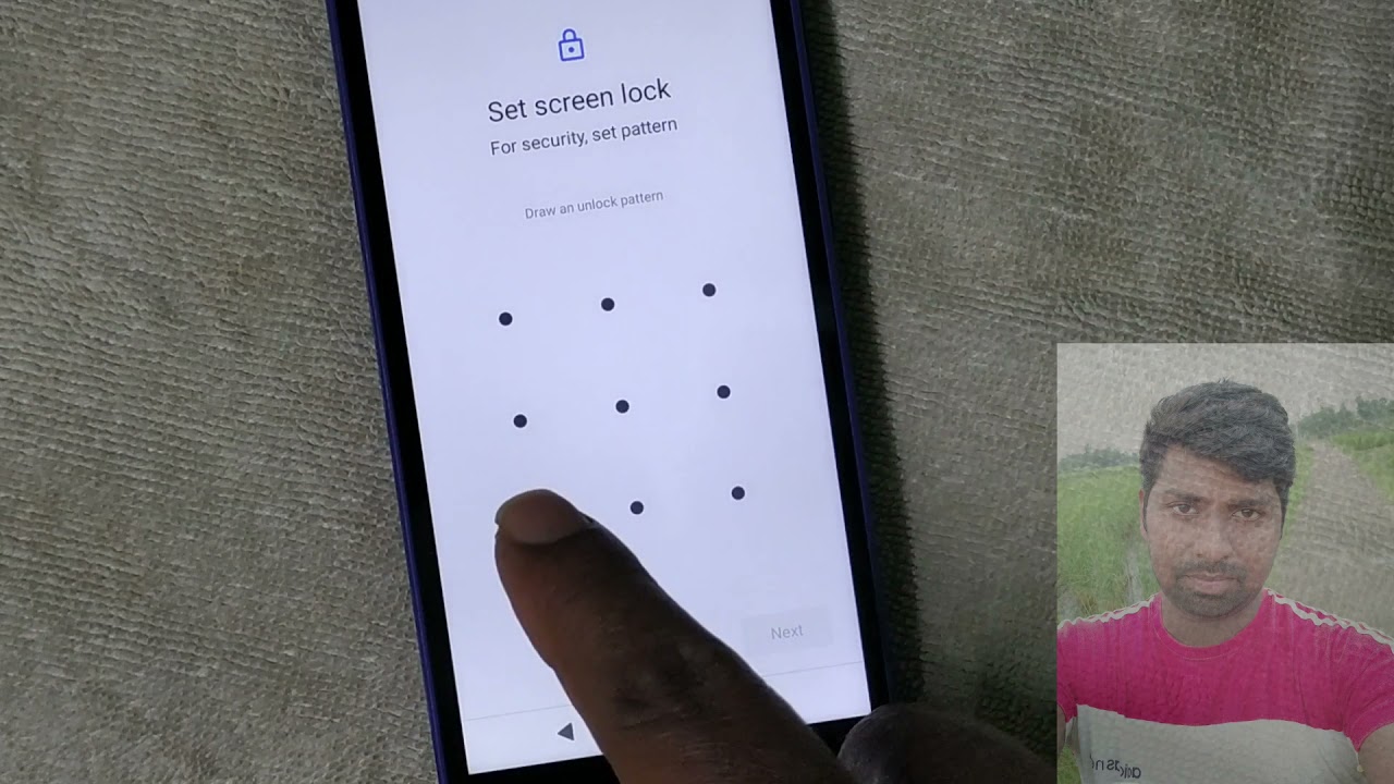 Set Lock Jio phone next jio phone next face lock jio phone next finger print lock