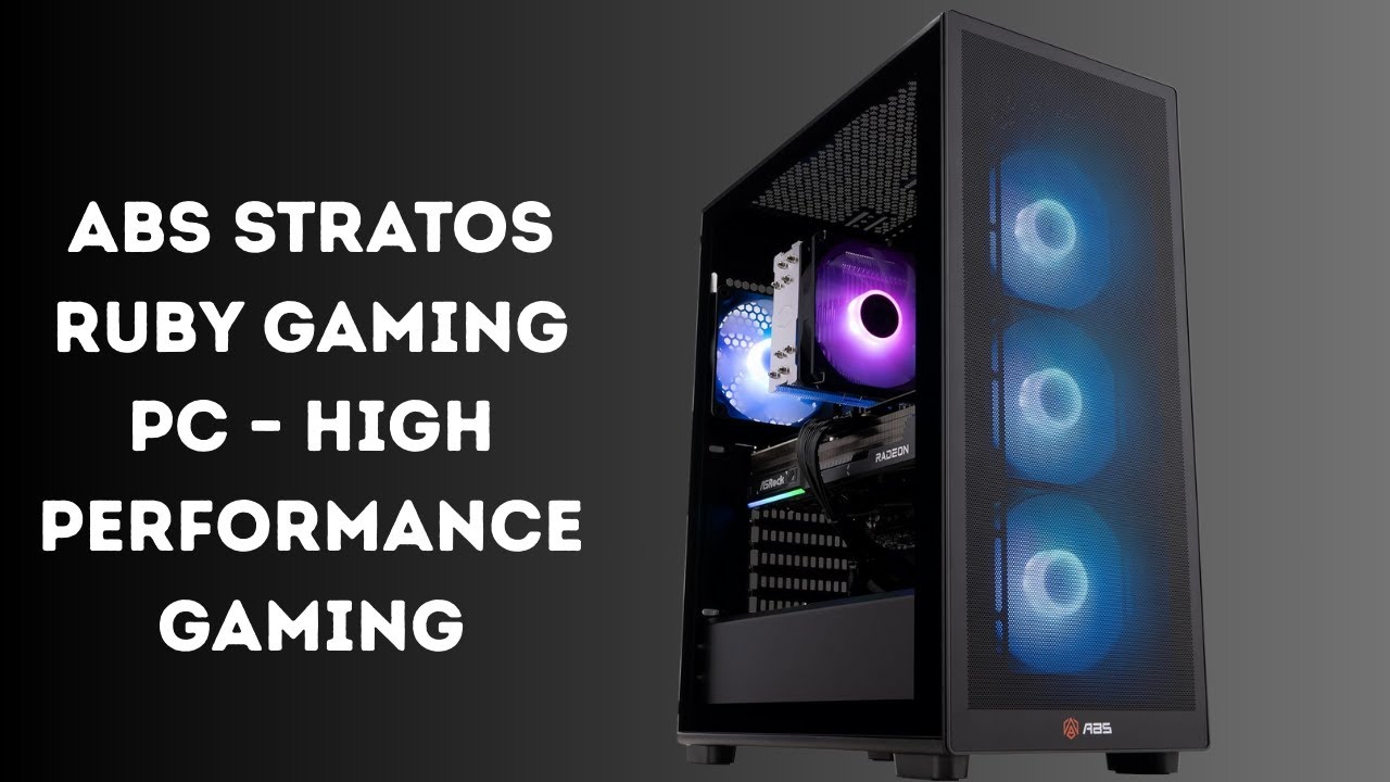 Ultimate Gaming Beast! Ryzen 7 + RX 9070 XT – ABS Stratos Ruby Review