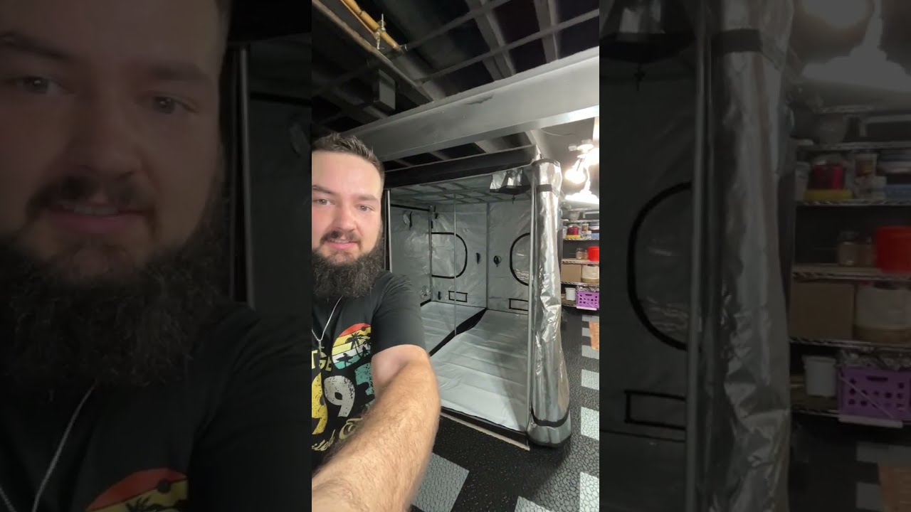 AC Infinity 8x8 Grow Tent UNBOXING & SETUP