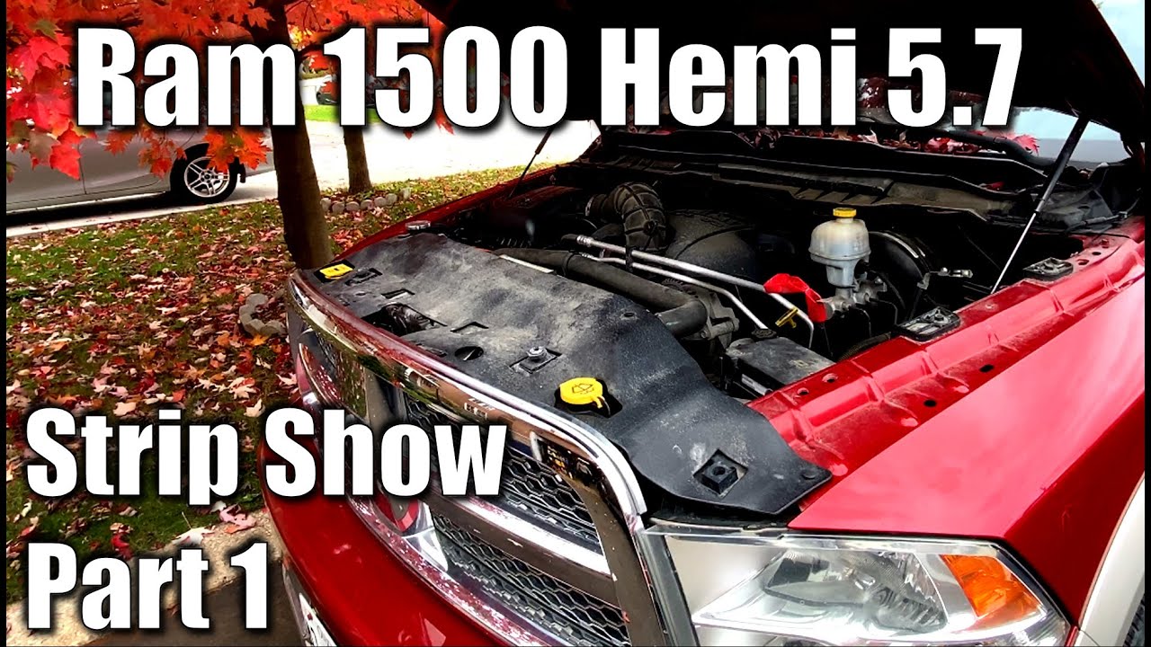Dodge Ram Hemi 5.7 Engine Repair  - Tear Down Part 1