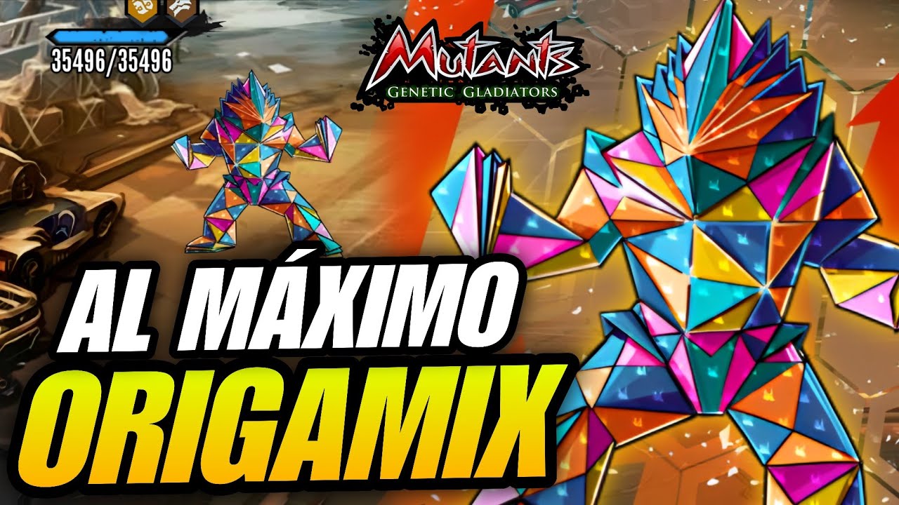 JUGANDO con ORIGAMIX al MÁXIMO en el PVP 🔥 VALE la PENA ESTE NUEVO MUTANTE MENSUAL 🤔